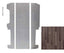 Bodenplatte VW T6/T5 KR V3000 3-teilig, 651 mm Schienenbst. Dekor Schiffsboden