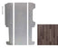 Bodenplatte Ren/Opel/Fiat,Nissan 3-tlg.KR ab 2015 673mm Dekor Schiffsboden