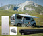 Markisen-Set Omnistor 6300 4m, Gehäuse anthrazit, Kappen schwarz