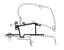 Thule Adapter Omn. 6002/ 6900 für Renault/Opel