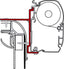 Markisen-Adapter für Adria, Pilote, Bürstner