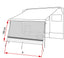 Sunview XL Vorderwand F80L, 325cm