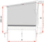 Sun View Side Van F45 L 190 cm Höhe 180 - 210 cm
