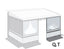 Frontpanel 150 cm für Privacy ROOM Light F45S