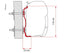 F45 Wand-Montage-Adapter für Reisemobil und Caravan