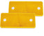 Hella Reflektor gelb - rechteckig 94 x 44 mm