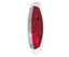 Hella Umrißleuchte rot/weiß, rechts weiße Grundplatte, 122,2x39,2x28,6mm