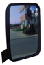 Weitwinkelspiegel 51 x 51 mm x 9.8 mm mit doppelseit. Klebeband
