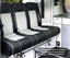 Schlafsitzbank VW T6 Trio Style V3000 Gr.10 3-sitzig, Polster Austin T6