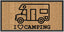 Arisol Fußmatte "I love Camping" 25x50cm