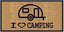 Fußmatte "I love Camping" 40x60cm