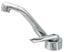 Einhebelmischer Flornz Design Parma - Drehbar - Chrom