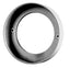 LED-Einbauspot chrom mit Ringabdeckung ø65 x H12mm