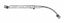 Dachauflagenstange Stahl,145-205cm cm Dm: 22 mm Ende, SB