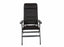 Klappstuhl MALAGA BREEZE XL, gepolstert,schwarz, Mesh, Metallgelenke