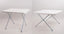 Campingtisch Eva 80x60x62/50cm, Stahlgestell 19x0,7mm Camp4