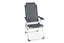 Campingstuhl MACAYA, 7 Positionen, grau, Gestell Aluminium