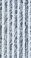 Flauschvorhang 56x205 grau/weià für Reisemobile u. Caravan