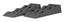 Carbest Stufenkeil XL, 2er Set