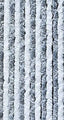 Flauschvorhang 56x185 grau/weià für Caravantüren