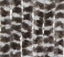 Arisol Flauschvorhg.56x205 taupe