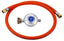 Gasdruckregler 50 mbar, inkl. 100cm Schlauch
