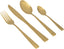 GIMEX LINEA LINE SETS - Besteck Gold rvs 16-teilig