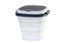 Mülleimer 8L faltbar m.Bewegungssensor H48,3/10,5x29,7x28,7 weiÃ/sch