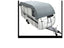 Reimo Tent Wohnwagen Schutzdach - Grau - 755 x 300 cm