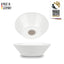 Magnet-Teller Bowl 2 Stück, weiÃ, Porzellan, H4,8cm, Ã16cm