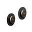 Magnet-Haken "SMART"+Metall-Nano-Gel-Pad,2ST,schwarz,Ã5,0cm, Lederlook