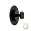 Magnet-Haken "SPOT" inkl. Metall-Pad SUPERSTRONG Black, Ã7,5cm