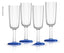<p>Rutschfeste Sektgläser aus nahezu unzerbrechlichem Polycarbonat</p>