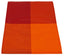 Camp4 Platzdeckchen 2er Set, 30x45cm, Orange/Rot