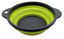 Faltbare Schüssel Ã20cm H3,5/9cm, grau/lime