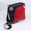 VW T1 Bulli Bus Tablet PC Tasche - Reifenprofil - rot/schwarz - 26x22x7 cm