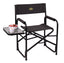 Regiestuhl Director's Chair Maxi de Luxe black, Camp4, mit Seitentisch