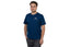 T-Shirt HOLIDAY TRAVEL, Unisex Gr.XL, dunkelblau, Organic Cotton