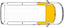 NRF Isoflex Thermomatte Iveco Daily 2000-2006, 3tlg. Fahrerhaus