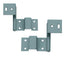 Spezialscharnier System 2000, 2 St., links, hellgrau