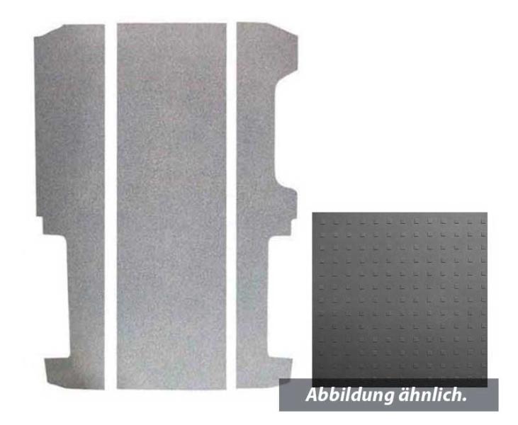 Bodenplatte VW T6/T5 LR V3000 3-teilig, 651 mm Schienenabstand Dekor Quad