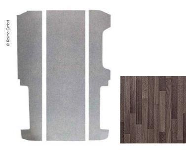Bodenplatte VW T6/T5 LR V3000 3-teilig, 651 mm Schienenbst. Dekor Schiffsboden