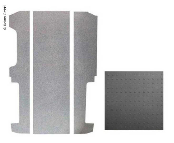Bodenplatte VW T6/T5 KR V3000 3-teilig, 997 mm Dekor Quad VW Einstiegsleiste