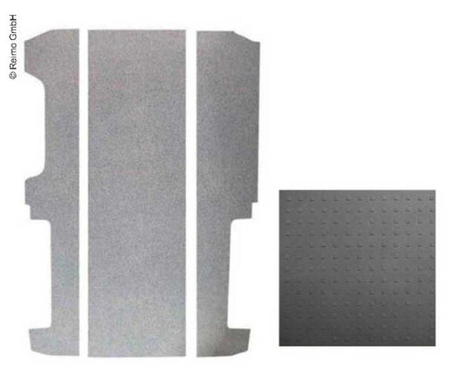 Bodenplatte VW T6/T5 KR V3000 3-teilig, 997 mm Dekor Quad VW Einstiegsleiste