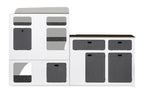 Modulare Fullsize-Möbelzeile zur Selbstmontage – perfekt für VW T5/T6/T6.1 Kurzradstand