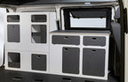 Modulare Fullsize-Möbelzeile zur Selbstmontage – perfekt für VW T5/T6/T6.1 Kurzradstand