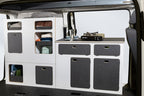 Modulare Fullsize-Möbelzeile zur Selbstmontage – perfekt für VW T5/T6/T6.1 Kurzradstand