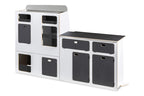 Modulare Fullsize-Möbelzeile zur Selbstmontage – perfekt für VW T5/T6/T6.1 Kurzradstand