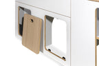 Modulare Fullsize-Möbelzeile zur Selbstmontage – perfekt für VW T5/T6/T6.1 Kurzradstand