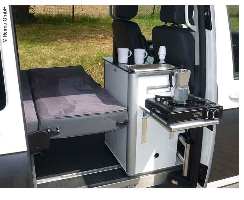 Für VW T6 / T5 Kombi kurzer / langer Radstand und Mercedes Vito lang Kombi